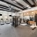 Fitness center with cardio equipment and natural light